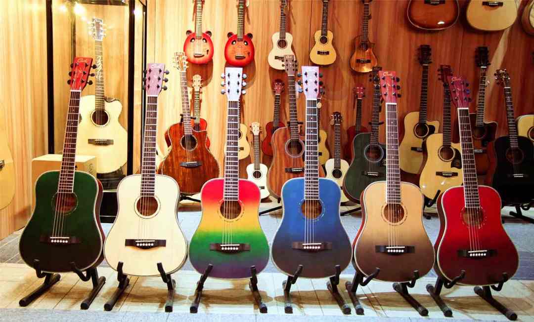 Có rất nhiều loại guitar điện khác nhau